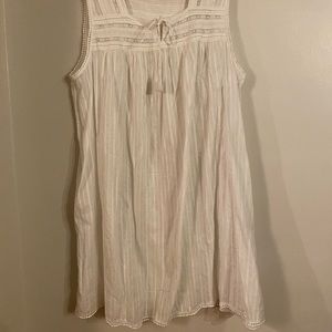 Artisan White baby doll dress